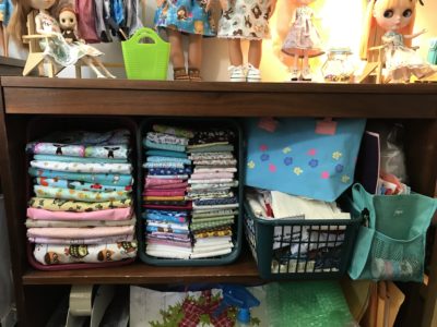 My Fabric Stash After